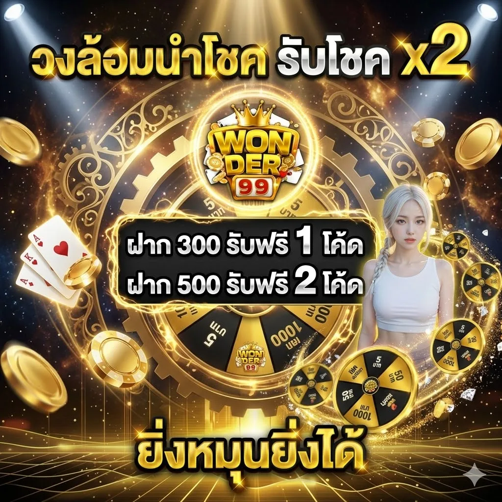 WONDER99 สล็อตเว็บตรงAPIแท้ ฝากถอนปลอดภัย มีระบบทรูวอเลท